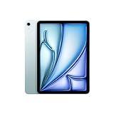 Apple 11' iPad Air (M2): Liquid Retina Display, 128 GB, 12 MP Querformat Frontkamera/12 MP Rückkamera, WLAN 6E, Touch ID, Batterie für den ganzen Tag – Blau