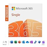 Microsoft 365 Single | 12 Monate mit automatischer Verlängerung, 1 Nutzer | Word, Excel, PowerPoint | 1TB OneDrive Cloudspeicher | PCs/Macs & mobile Geräte | Aktivierungscode per E-Mail