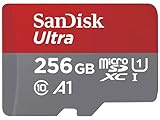 SanDisk Ultra 256 GB microSDXC UHS-I-Karte für Chromebook mit SD-Adapter (Für Smartphones und Tablets, A1, Class 10, U1, Full HD-Videos, bis zu 150 MB/s Lesegeschwindigkeit) 10 Jahre Garantie