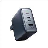 120W Ladegerät, oraimo HyperGaN USB C Netzteil 4 Ports Charger PD Ladegerät mit PPS kompatibel mit MacBook Pro, iPhone 14 Pro/14 Pro Max, iPad Pro, S23 Ultra, S23+, S22 usw.