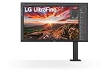 LG Electronics 32UN880-B.BEU 80,01cm (31,5 Zoll) Ultrafine Ergo 4K IPS Monitor (UHD, 3840x2160, ergonomischer Standfuß, HDR10, Gaming Features, AMD Radeon FreeSync), schwarz