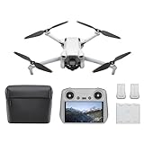 DJI Mini 3 Fly More Combo (DJI RC) – Leichte und faltbare Mini-Kameradrohne mit 4K HDR-Video, 38 min Flugzeit, echten vertikalen Aufnahmen und intelligenten Funktionen, C0