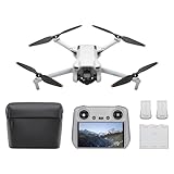 DJI Mini 3 Fly More Combo (DJI RC) – Leichte und faltbare Mini-Kameradrohne mit 4K HDR-Video, 38 min Flugzeit, echten vertikalen Aufnahmen und intelligenten Funktionen, C0