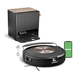 iRobot Roomba Combo j9+ Saug- und Wischroboter mit autom. Absaug-/Nachfüllstation, Kartierung, PrecisionVision Navigation, 4-Stufen-Reinigung, Objekterkennung/ -vermeidung, Sprachassistentenkompatibel