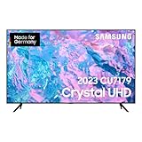 Samsung Crystal UHD CU7179 55 Zoll Fernseher (GU55CU7179UXZG, Deutsches Modell), PurColor, Crystal Prozessor 4K, Motion Xcelerator, Smart TV [2023]