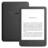 Kindle (2022) – Der bisher leichteste und kompakteste Kindle, jetzt mit hochauflösendem 6-Zoll-Display mit 300 ppi und doppelter Speicherkapazität | Ohne Werbung | Schwarz