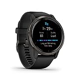Garmin Venu 2 – GPS-Fitness-Smartwatch mit ultrascharfem 1,3“ AMOLED-Touchdisplay, umfassenden und Gesundheitsfunktionen, über 25 vorinstallierte Sportarten, Garmin Music und Garmin Pay