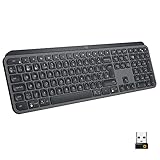 Logitech: MX Keys Tastatur, Deutsches QWERTZ-Layout