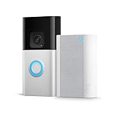 Ring Akku Videotürklingel Plus (Battery Doorbell Plus) mit Chime | Kabellose Video-Türsprechanlage mit kamera, 1536p-HD-Video, Kopf-bis-Fuß-Aufnahme, Nachtsicht in Farbe, WLAN, Selbstinstallation