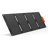 Jackery SolarSaga 40 Mini-Solarmodul, tragbare Solarmodule mit USB-C & USB-A Ports, faltbares Solar-Ladegerät in Buchgröße für Telefone, kompatibel mit Jackery 100Plus/300Plus, IP68 wasserdicht