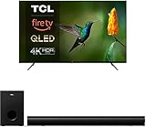 TCL Bundle of 50CF630 126cm (50 Zoll) QLED Fire TV S522WE 2.1 Kanal 200W Soundbar