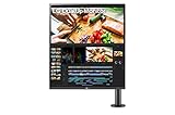 LG Electronics 28MQ780-B Monitor - 70,1 cm (27.6 Zoll), 2560 x 2880 Pixel, Quad HD Nano IPS, 60Hz, USB-C, HDMI, HDR10, DCI-P3 98%, 5 ms GtG, Schwarz