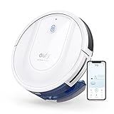 eufy Saugroboter mit Wischfunktion, RoboVac G10 Hybrid, Smart Dynamic Navigation, 2-in-1 Sauger & Wischmopp Roboterstaubsauger, 2000Pa Saugkraft, Selbstaufladend, ideal für Hartböden(Weiß)