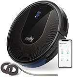 eufy by Anker Saugroboter RoboVac 30C, WLAN Staubsauger Roboter BoostIQ, Hohe Reinigungsleistung, 1500Pa Saugkraft, ideal für Haustierbesitzer, Reinigt Tierhaare, Hartböden, Teppiche (Schwarz)