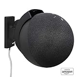 Wandhalterung, „Made for Amazon“, dreh- und schwenkbar, Schwarz, für Echo (4. Gen.)