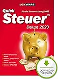 QuickSteuer Deluxe 2023 (für Steuerjahr 2022) |Private und gewerbliche Steuererklärung | Download | PC Aktivierungscode per Email