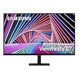 Samsung UHD Monitor S32A704NWU, 32 Zoll, VA-Panel, 4K UHD-Auflösung, Reaktionszeit 5 ms, Bildwiederholrate 60 Hz, Flicker Free, Eye Saver Mode, Schwarz