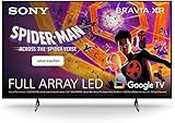 Sony BRAVIA XR, XR-50X90S, 50 Zoll Fernseher, Full Array LED, 4K HDR 120Hz, Google TV, Smart TV, Works with Alexa, mit exklusiven PS5-Features, HDMI 2.1, Gaming-Menü mit ALLM + VRR, 24 + 12M Garantie