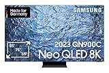 Samsung Neo QLED 8K QN900C 65 Zoll Fernseher (GQ65QN900CTXZG, Deutsches Modell), Neo Quantum HDR 8K Pro, Neural Quantum Prozessor 8K, Infinity Screen, Smart TV [2023]