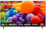 TCL 50C721 QLED Fernseher 50 Zoll Smart TV (4K UHD, Quantom Dot, 100% Farbvolumen, Android 11, Dolby Vision Atmos, MEMC, ONKYO, Google Duo, Google Assistant & Alexa, HDMI 2.1) [2021]