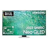 Samsung Neo QLED 4K QN85C 85 Zoll Fernseher (GQ85QN85CATXZG, Deutsches Modell), Neo Quantum HDR, Neural Quantum Prozessor 4K, Dolby Atmos, Smart TV [2023]