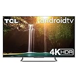 TCL 65P815 Fernseher 164 cm (65 Zoll) Smart TV (4K UHD , Micro dimming Pro, Motion Clarity Pro, Dolby Vision & Atmos, Android TV, Alexa und Google Assistant) Schwarz [Modelljahr 2020]