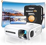 Beamer Full HD 1080P mit 6D Auto Trapezkorrektur,YABER PRO V7 12000 Lumen 5G WiFi Bluetooth Beamer 4K Unterstützt mit 350’’ Display Heimkino LED Beamer, Outdoor Beamer für iOS/Android/TV Stick/PS5