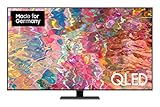 Samsung QLED 4K Q80B 85 Zoll Fernseher (GQ85Q80BATXZG, Deutsches Modell), Quantum HDR 1500, Quantum Prozessor 4K, Dolby Atmos, Smart TV [2022]