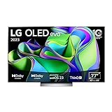 LG OLED77C37LA TV 195 cm (77 Zoll) OLED evo Fernseher (Smart TV, Brightness Booster, 120 Hz) [Modelljahr 2023]