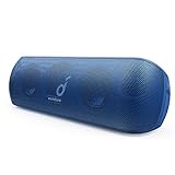 soundcore Motion+ Bluetooth HiFi Lautsprecher mit Hi-Res 30W Audio, Intensiver Bass, Kabelloser, mit App, USB C Konnektivität, Flexibler EQ, 12h Akkulaufzeit, IPX7 Wasserschutz (Blau)