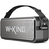 W-KING 60W(80W Gipfel) Bluetooth Lautsprecher IPX6 Wasserdicht, 24 Stunden Laufzeit, 8000mAh Power Bank, 30 Meter Reichweite, Tragbare Bluetooth Speaker Box Lautsprecher Musikbox mit TF-Karte