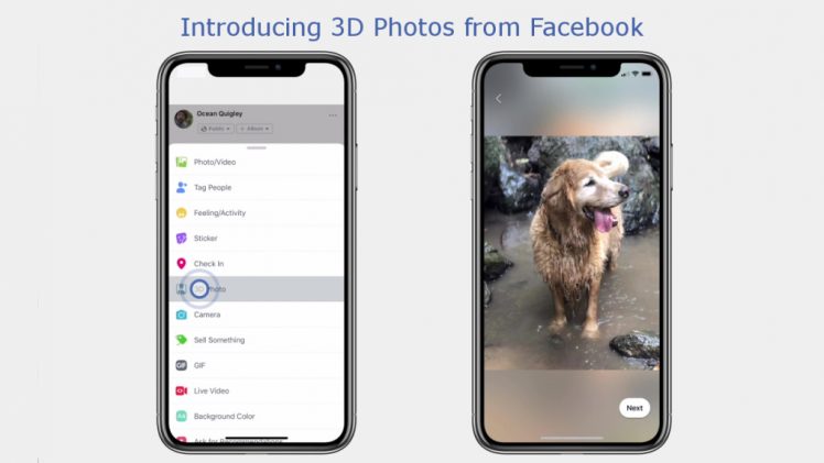  3D Fotos dank iPhone Portraitmodus Facebook startet neues 