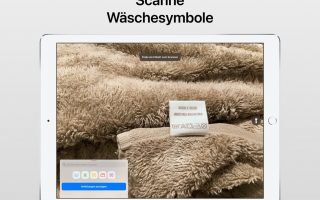 Laundry Lens scannt und entschlüsselt Wäschesymbole