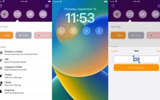 App des Tages: Top Four – Lock Screen Widgets