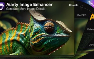 Aiarty Image Enhancer Geschenk: Erhöht Bildqualität und Auflösung auf bis zu 32K