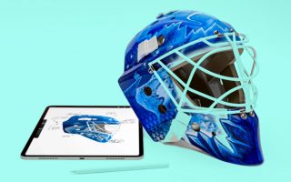 Made on iPad: So entstehen die Masken der NHL-Torhüter mit dem iPad Pro