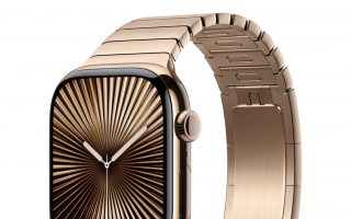 Neu im Online Store: Goldenes Gliederarmband für die Apple Watch