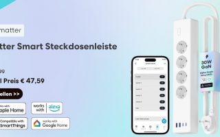 Meross bringt erste Matter Steckdosenleiste & mehr