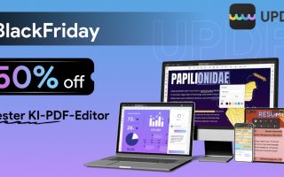 UPDF PDF Editor mit 50% Rabatt zum Black Friday