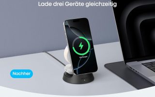 Anker MagGo 3-in-1: Neues praktisches kabelloses Ladegerät