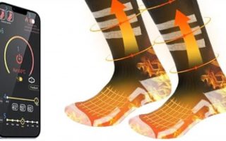 Ideal für den Winter: Beheizbare Socken mit App im Angebot