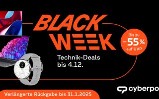 Cyberport verlängert „Black Week“ mit vielen Apple Rabatten und mehr