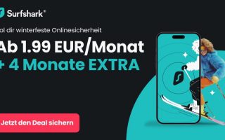 Winter-Deal bei Surfshark: VPN mit bis zu vier Monaten gratis