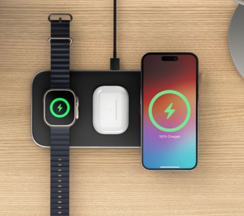 Satechi Qi2 Trio Wireless Charging Pad