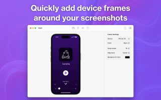 App des Tages: Framous: Screenshot Frames