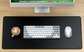 Neue Gadgets: Satechi Vegan Leder Premium Desk Mat und Premium Mouse Pad