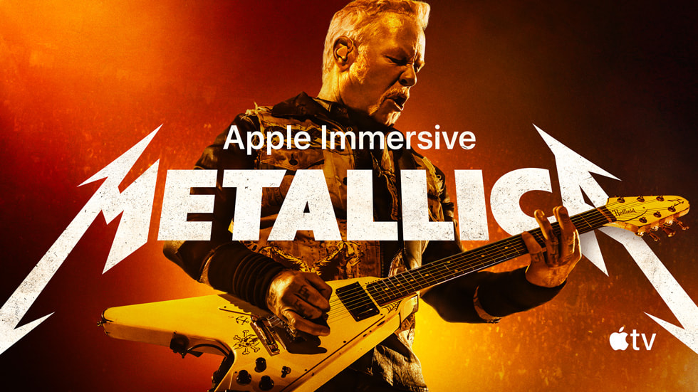 „Metallica so nah wie nie“: Immersiver Konzertfilm für Apple Vision Pro