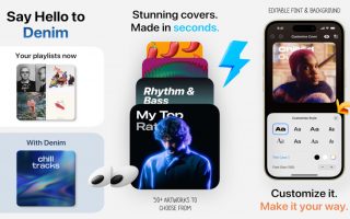 App des Tages: Denim – Playlist Cover Maker