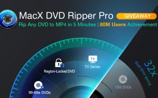 MacX DVD Ripper Pro: DVDs auf dem Mac konvertieren (kostenlose Lizenz auf Lebenszeit)