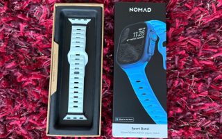 Im Test: Icy Blue Apple Watch Armband von Nomad